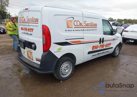 2018 Ram Promaster City Tradesman from USA, damaged, VIN ZFBERFAB7J6K54126